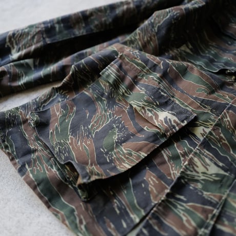 ［XL］B.D.U. Jacket_Tiger Camo_deadstock