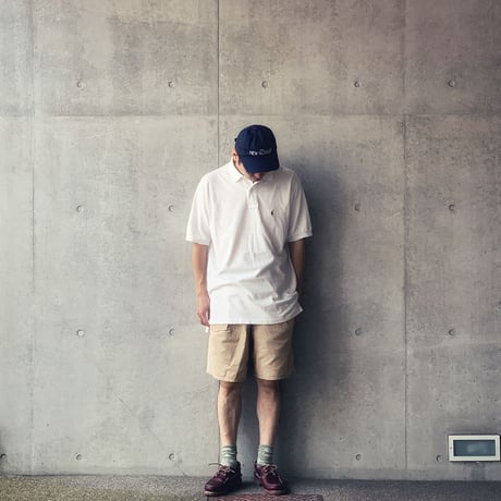 [W38] POLO CHINO 2tuck shorts_made in USA_80-90s vintage_no.38