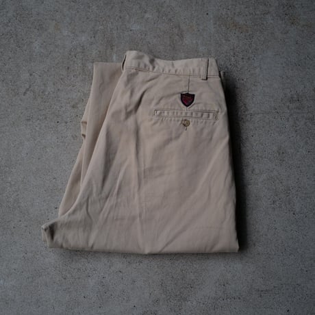 [W33 L30] Old Polo_80-90s vintage_2tack chino