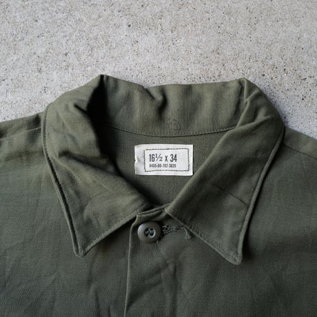 ［XL (16 1/2)］USARMY Olive Green Shirts_deadstock_no.14