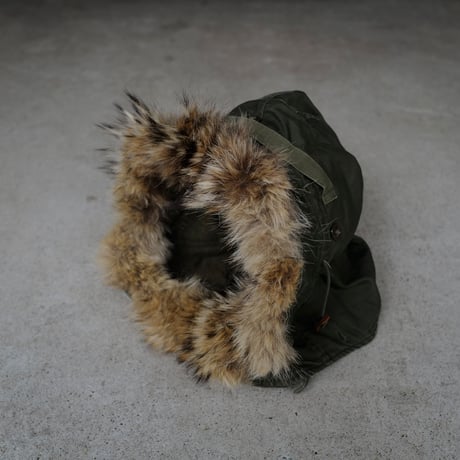 ［Free size］m51_first model_coyote fur hood_no.3