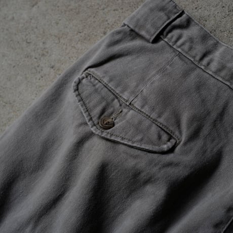 ［W34 L29］VINTAGE POLO CHINO 2tuck PANTS_Military Olive_no.5