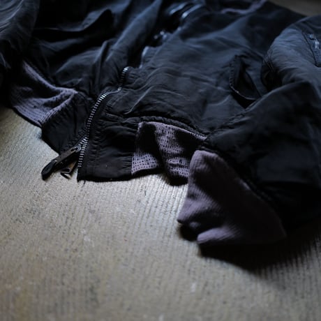 "Super Black" Shrink MA-1_Purple Rib_no.6