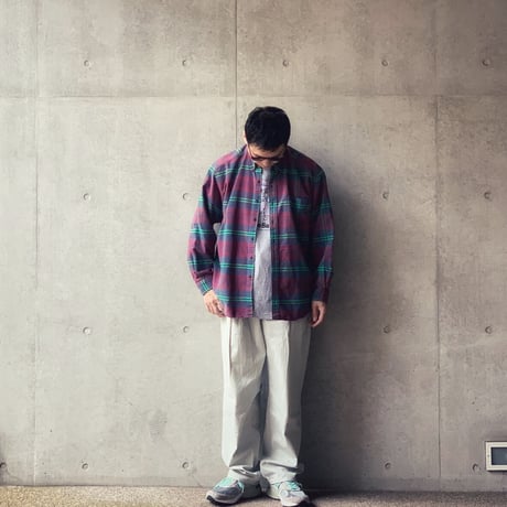 ［L］Old GAP_90s vintage_check shirt