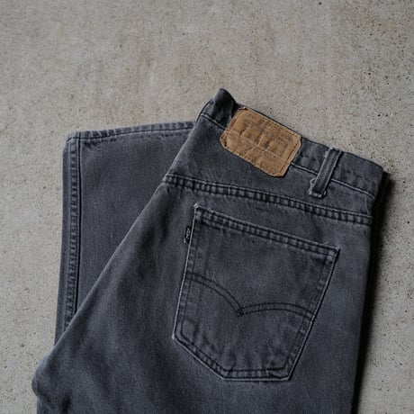[W35 L31] Levi's 505_Gray Black Tab