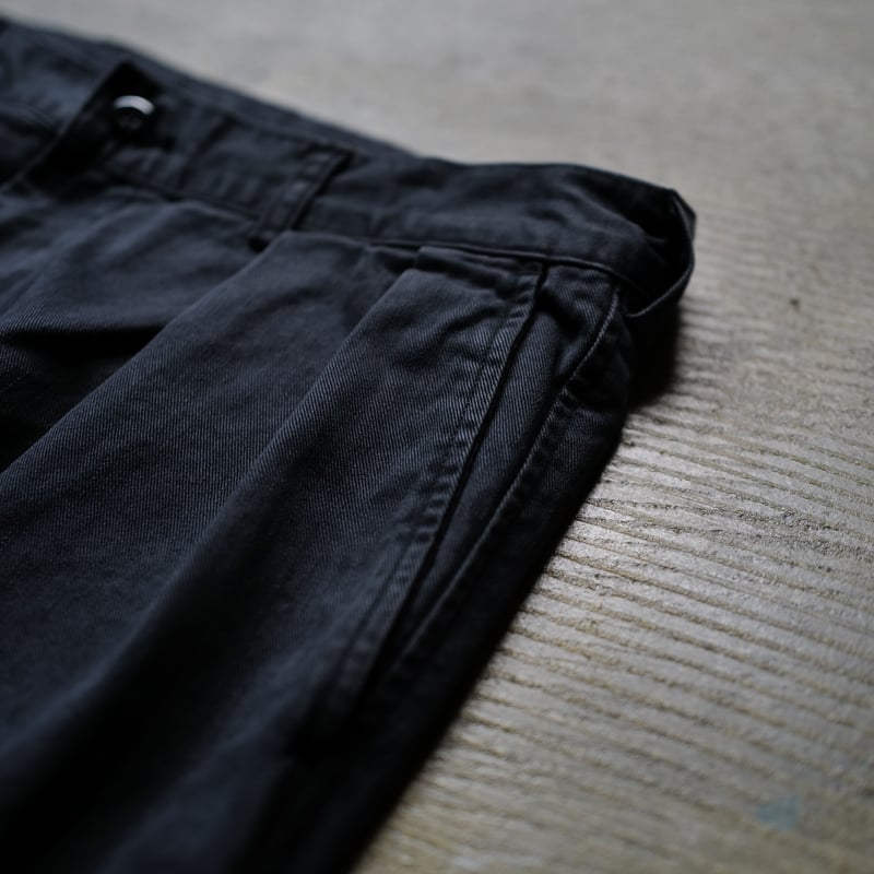 anytee classics] Officer Pants_Faded Black | a