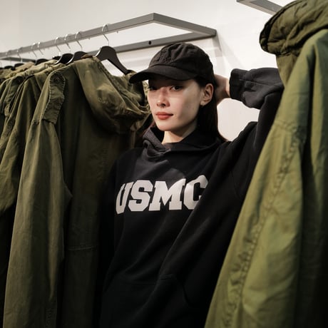 ［XL］USMC Black Parka