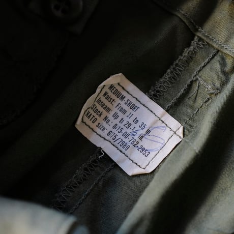 ［M-Short］USARMY M-65 Trousers_deadstock_no.01