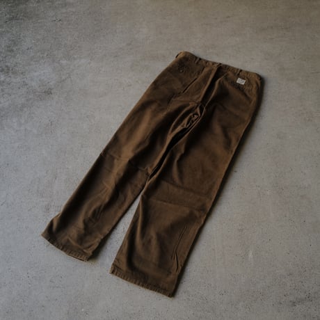 [W34 L30] VINTAGE POLO CHINO 2tuck Pants_Military Color_no.9