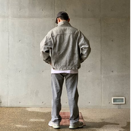 4/4 23時発売［XL］Greige Levi's Denim Jacket
