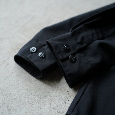 ［17 XXL fit］U.S.NAVY Black Shirt_deadstock_no.17