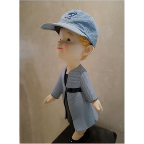 ［FREE］Polo Chambray Cap_made in USA_80-90s vintage