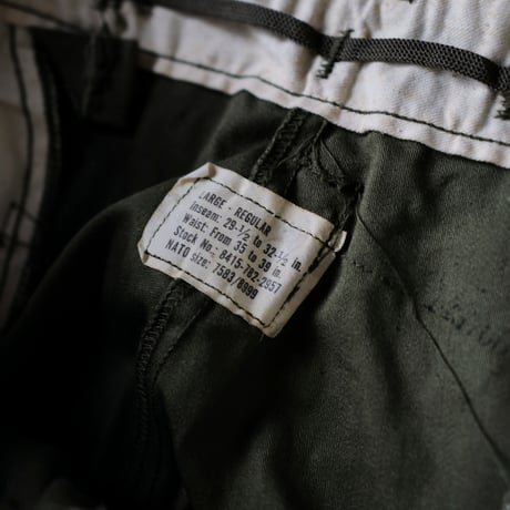 ［L-Regular］USARMY M-65 Trousers_deadstock_no.32