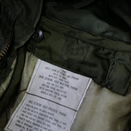 ［XL］m65 parka_fullset_deadstock_1970's_no.2