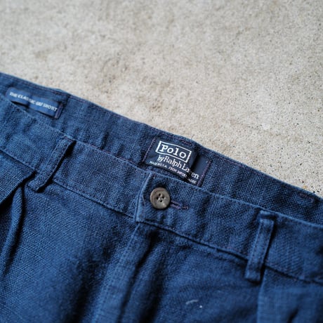 [W34] POLO SHORTS 2tuck_80s vintage_no.4