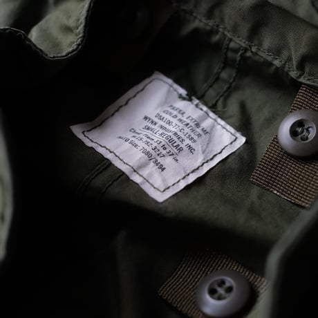 ポップアップ先行［S］m65 parka_Mini Tag model_no.15