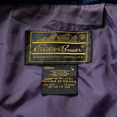 ［L］EDIE BAUER nylon parka 90s_used good condition