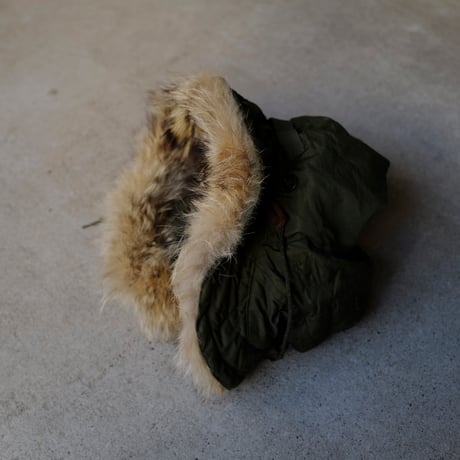 ［Free size］m51_coyote fur hood_no.4