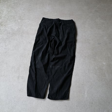 [W36 L30] Super Black_VINTAGE POLO 2tuck Pants_no.2
