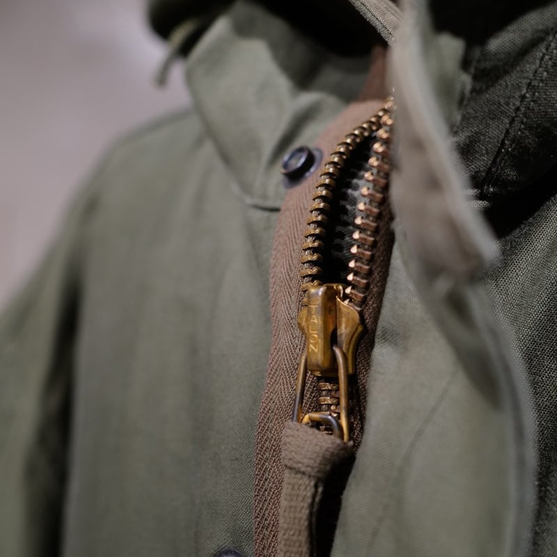 DIESEL タグ付 インド製 袖レザー m-51型 モッズコート N188 □WAIPER.inc 米軍 M-51 フィッシュテールパーカー モッズコート