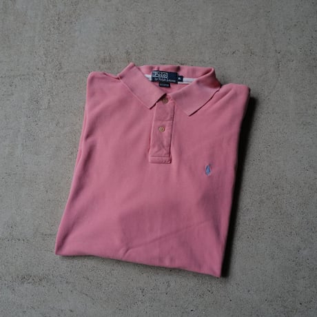 ［XL］POLO SHIRT_MADE IN USA_80-90s vintage_no.25
