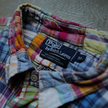Vintage Ralph Lauren_Patchwork Shirts_no.4