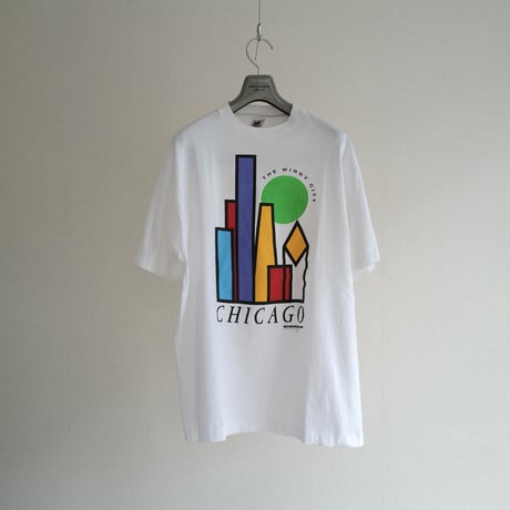 ［XL］Chicago Tee_80-90s vintage