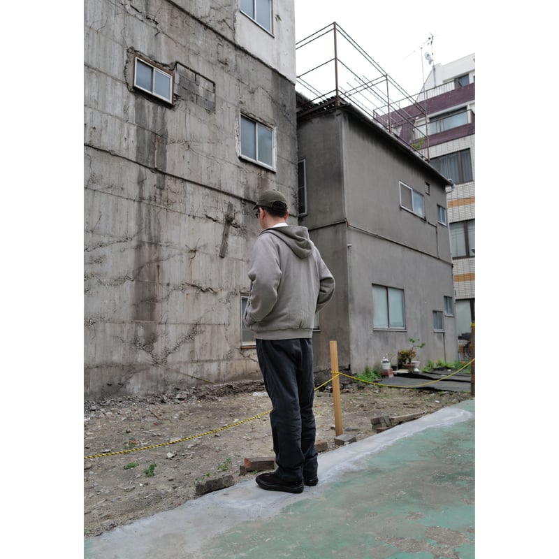 anytee classics] Officer Pants_Faded Black | a