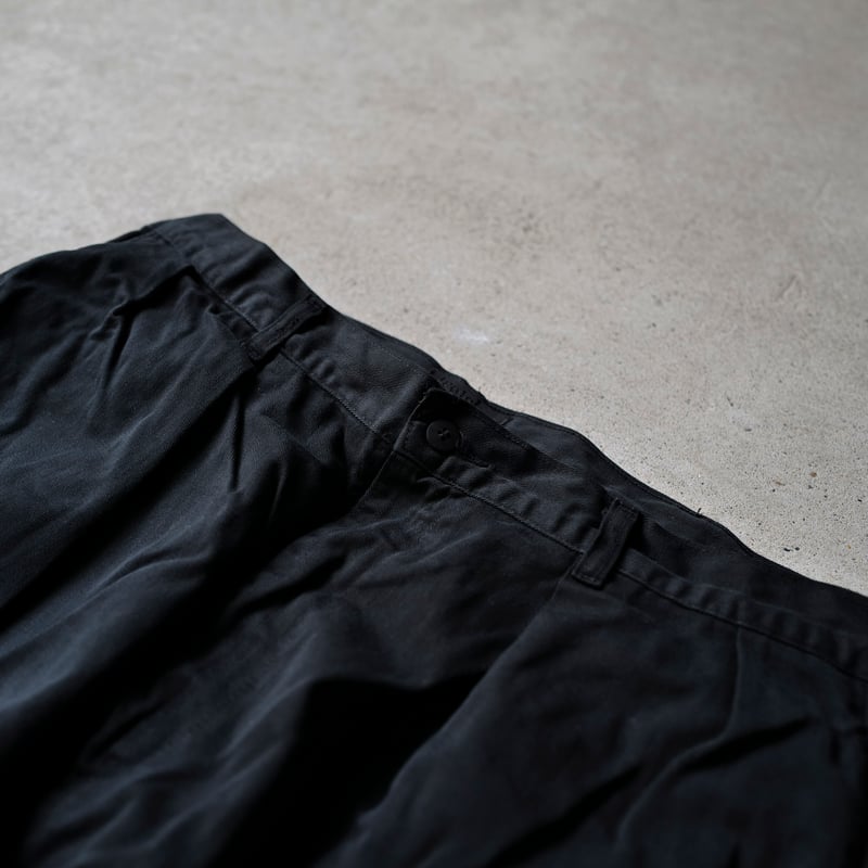 W35 L30] Super Black_VINTAGE POLO CHINO 2tuck