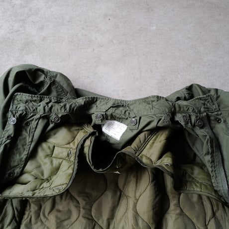 ［M］m65 parka_Black zipper