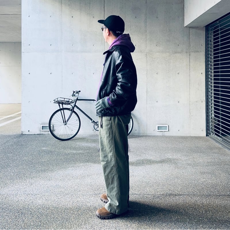 5月末お届け予定分 [anytee classics] Military Wide Trou