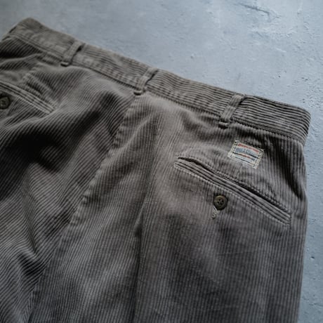 [W35 L31] POLO CORDUROY PANTS 2tuck_80-90s vintage