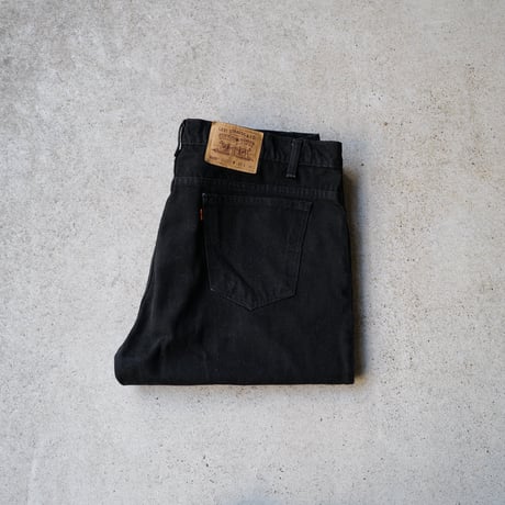 ［W40 L30］Levi's 505_Sulfur Black_Orange Tab_deadstock_no.2