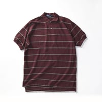 ［XL］POLO SHIRT_MADE IN USA_80-90s vintage_no.33