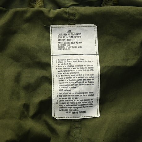 ［L］m65 parka_deadstock_no.221