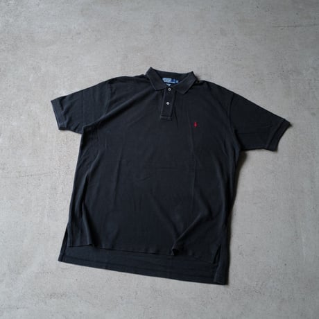 ［XL］POLO SHIRT_MADE IN USA_80-90s vintage_no.1