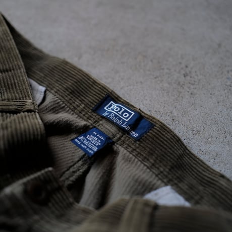 [W36 L32] VINTAGE POLO CORDUROY Cargo PANTS_no.4