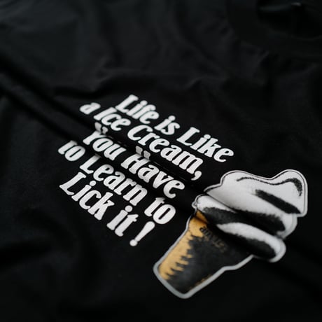 [anytee classics] Ice Cream Tee_Black body