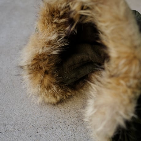 ［Free size］m51_coyote fur hood_no.4