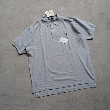 ［L］POLO SHIRT_MADE IN USA_80-90s vintage