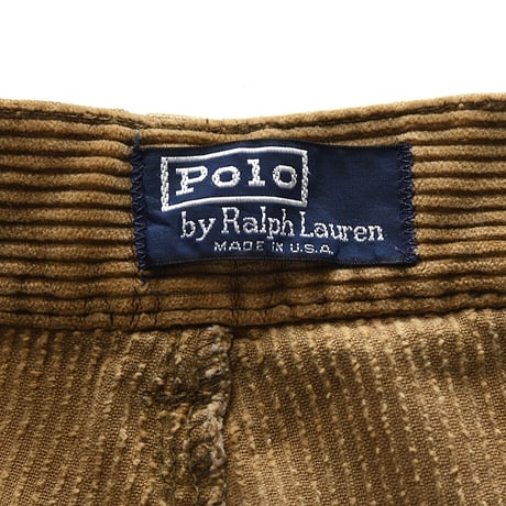 [W34 L30] POLO CHINO CORDUROY PANTS 2tuck_80-90s vintage_D