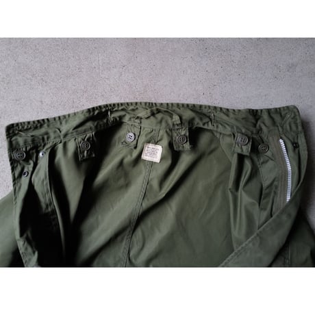 ［S］m65 parka_First Model_Silver Zipper