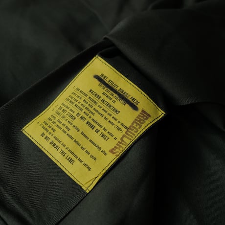 ［16 1/2 XL fit］USARMY Olive Green "BIG" Shirt_deadstock_no.6