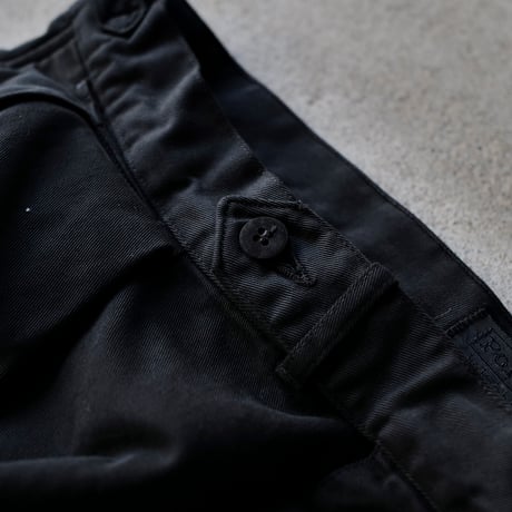 [W36 L30] Super Black_VINTAGE POLO Gurkha 2tuck Pants_no.12