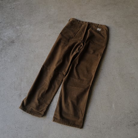 [W34 L30] VINTAGE POLO CHINO 2tuck Pants_Military Color_no.9