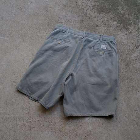 [W34] POLO CHINO SHORTS 2tuck_80-90s vintage