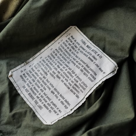 ［M］m65 parka_First model_deadstock