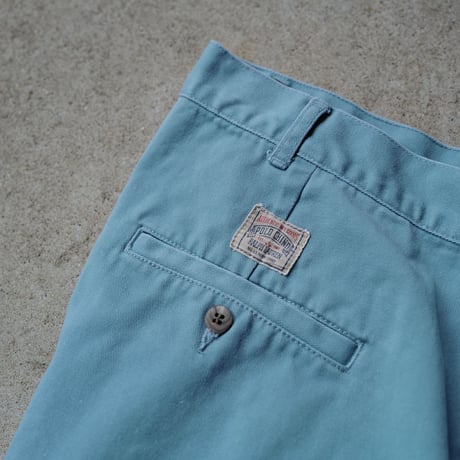 [W42] POLO CHINO 2tuck shorts_made in Singapore_90s vintage