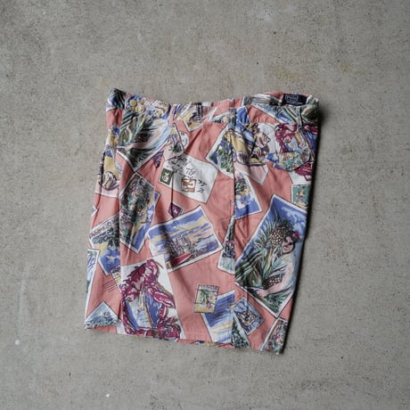 [W38] POLO 2tuck shorts_made in USA_80-90s vintage_no.43