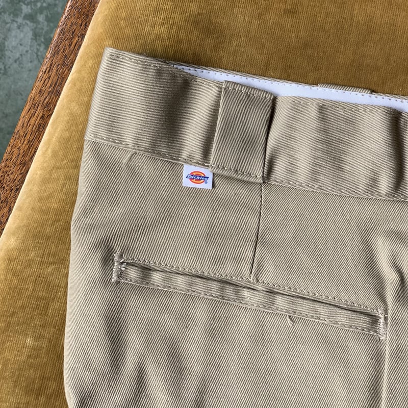 USA製　デッドストック　ディッキーズ　ライトベージュ874 70-80's Dickies 874 ワークパンツ 